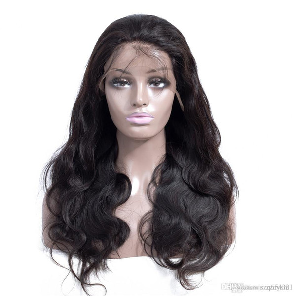 Lace Front Human Hair Wigs For Black Women Body Wave Wig Pre plucked With Baby Hair Remy Lace Wig