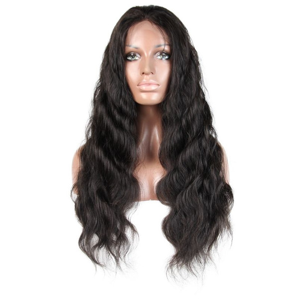 Bode Wavy Lace Front Human Hair Wigs 130% Density For Black Women Full Lace Wigs With Baby Hair Pre Plucked Brazilian Remy Wig