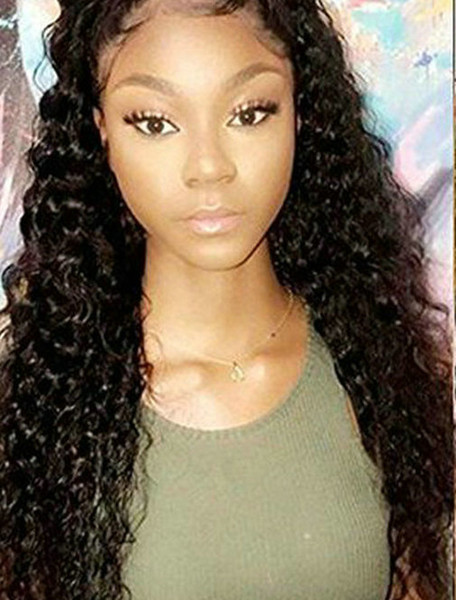 360 Lace Frontal Wig Human Hair Wigs 150% density 360 full lace wig Pre Plucked Brazilian Virgin Hair 360 Lace Wig