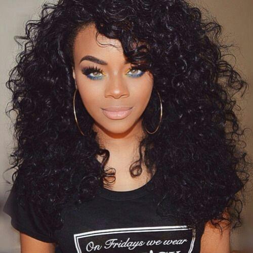 250% Density Loose Curly Lace Front Human Hair Wigs For Black Women 7A Lace Front Wigs Pre Plucked Natural Hairline With Baby Hair