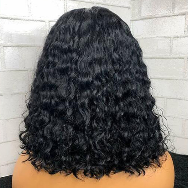 13x6 Lace Front Wigs Human Hair Wigs For Black Women Brazilian Remy Hair Natural Curly Pre Plucked With Baby Hair