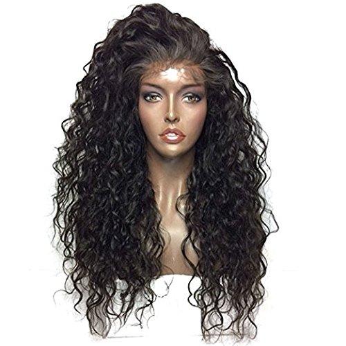 360 Lace Frontal Wig 250% Lace Front Human Hair 360 Lace Wig 8A Deep wave Curly Full Human Hair Wigs For Black Women