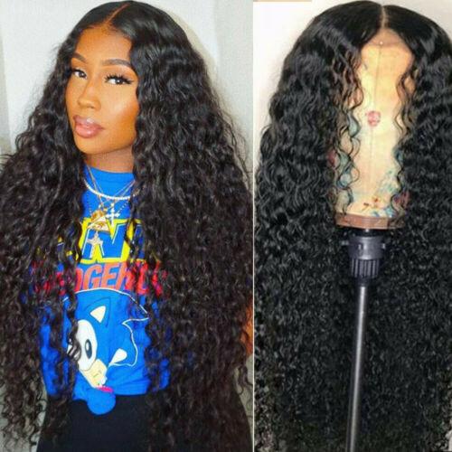 Curly 360 Lace Frontal Wigs for Black Women 180%density deep wave Lace front Wigs Glueless Human Hair Wigs with Baby Hair