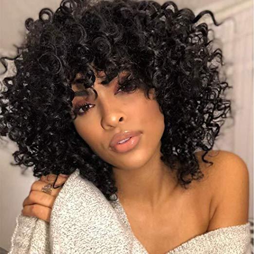 Afro Kinky Curly 360 Lace Frontal Wig Pre Plucked With Baby Hair Brazilian Lace Front Human Hair Wigs For Woman Remy 150%