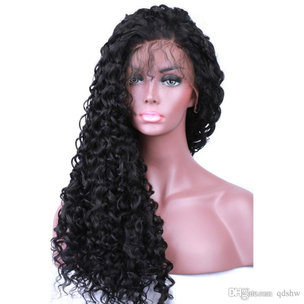 Afro Kinky Curly Wig Heat Raesistant Black Long Black Hair Natural Kinky Curly Lace Front Wigs Synthetic For Black Women