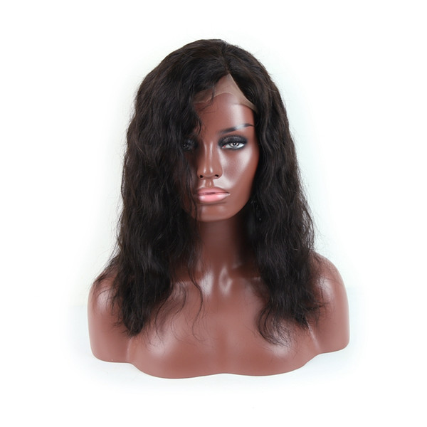 Lace Front Wigs Wave Style Brazilian Indian Malaysian Hair 13x4 Short Human Hair Wigs With Bangs For Black Women Tiffanyhair Remy Wigs