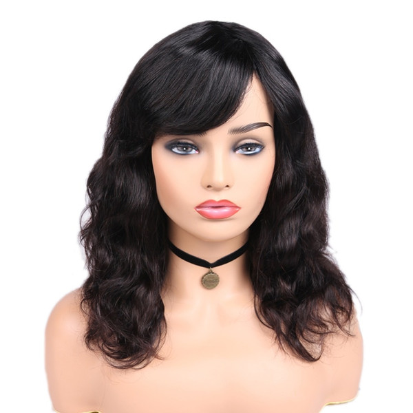 Lace Front Human Hair Wigs 13x4 Lace Front Wigs Short Body Wave Remy Hair For Black Woman Hair 8-16inch 