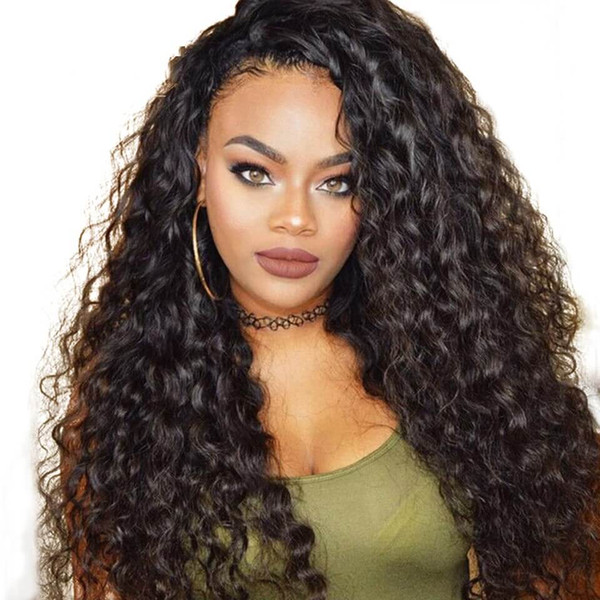 Lace Front Wigs 13*4 Silky Water Wave Bleach Knots 150%density Pre-Plucked Natural Hairline With Baby Hair Brazilian Indian Peruvia hair