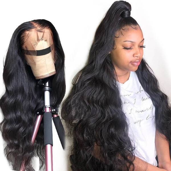 Lace Front wigs Body wave Full Lace Wigs Pre Plucked Natural Hairline Bleach Knots light bleach knots wowwigs hari