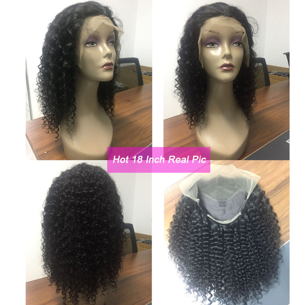 Curly Lace Front Human Hair Wigs Full Lace Wigs Pre Plucked Baby Hair Tiffanyhair Remy Hair 130 150 Density 13x4 For Black Woman