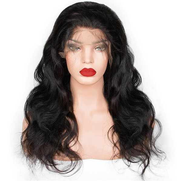 Lace Front wigs Bodywave texture Full Lace Wigs Pre Plucked Natural Hairline Bleach Knots for girl and woman Qtfn