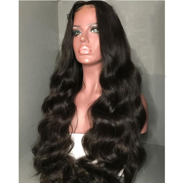 Lace Front wigs Body wave style Full Lace Wigs Pre Plucked Natural Hairline Bleach Knots Malaysian Brazilian Human Hair