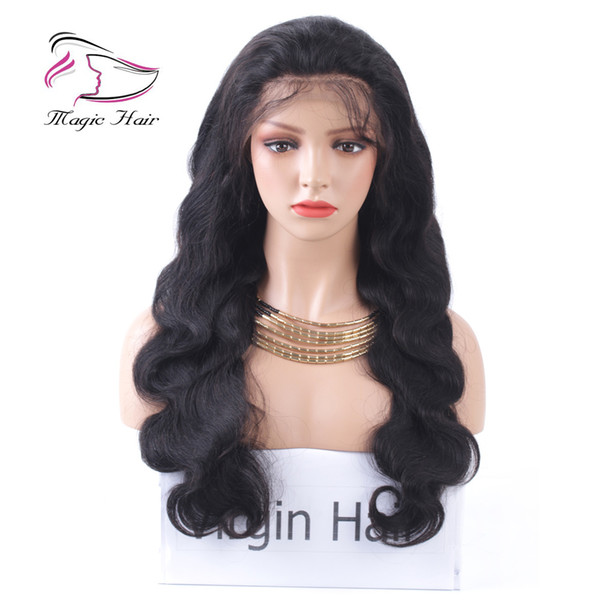 Lace Front Wigs for Women Body Wave Color 1B# Brazilian Indian Peruvian Malaysian Virgin Hair Pre Plucked Human Hair Wigs