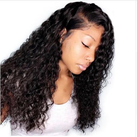 Pre Plucked 360 Lace Frontal Wig 150% Density Deep Wave Human Hair Wigs Brazilian Remy Lace Frontal Wig With Baby Hair