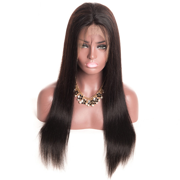 360 Lace Frontal Wigs For Black Women Pre Plucked Brazilian Straight 150% Glueless Human Hair Wigs Human Hair Wigs Brazilian