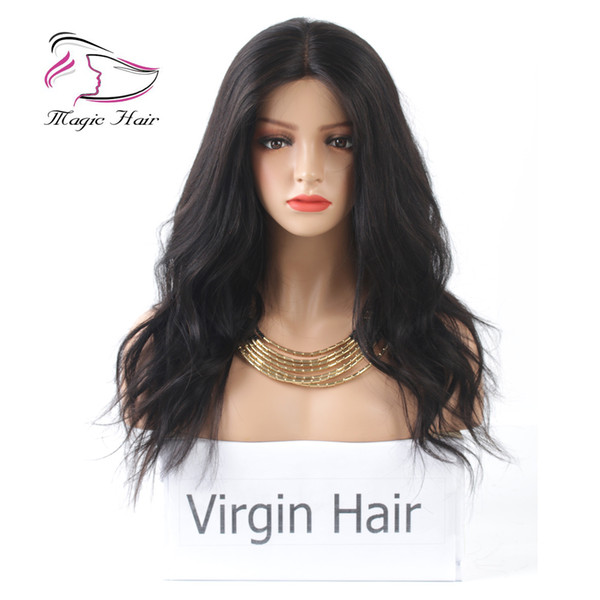 Natural Color Lace Front Human Hair Wigs for Women Wavy Brazilian Indian Peruvian Malaysian Virgin Hair Pre Plucked Hairline