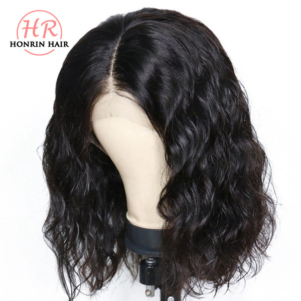 Honrin Hair 13x6 Deep Part Lace Front Wig Water Wave Pre Plucked Hairline Full Lace Human Hair Wig Brazilian Virgin Hair 150% Density