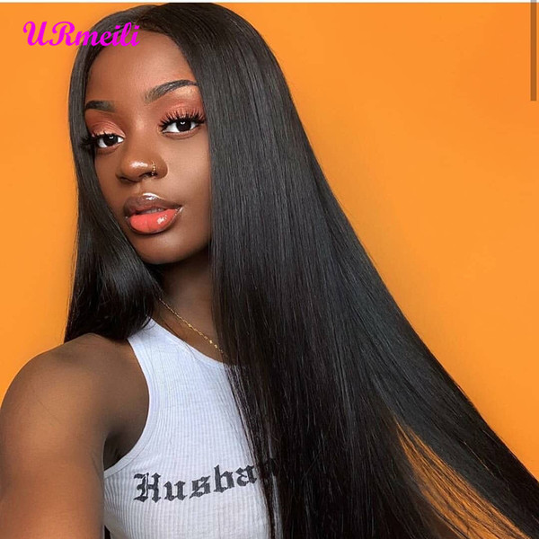 360 Lace Front Wigs Pre Plucked With Baby Hair 150%Density Remy Peruvian Virgin Hair Straight Full Lace Human Hair wigs For Black Women