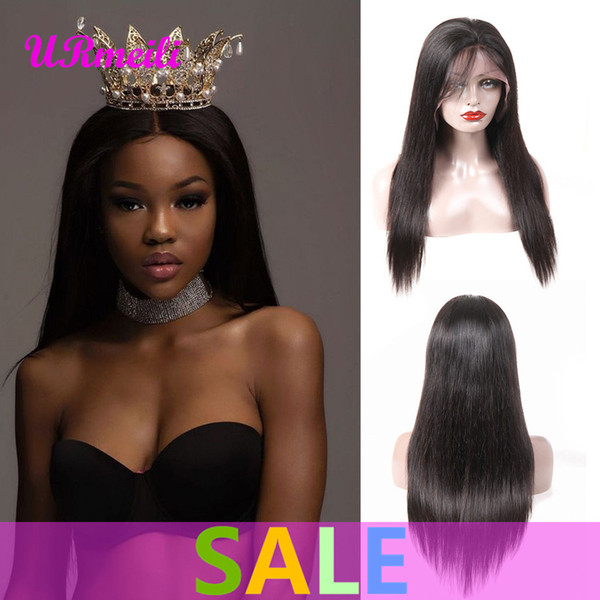 360 Full Lace Human Hair Wigs 150% Density Brazilian Virgin Hair Straight Lace Front Human Hair Wigs For Black Women dhagte lace wig