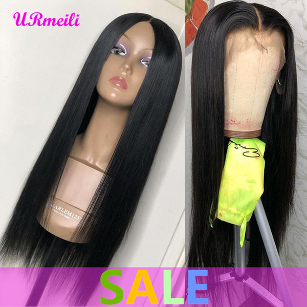 360 Lace Frontal Wigs For Women Pre Plucked Straight Lace Front Human Hair Wigs 150% Density Brazilian Remy Full Lace Human Hair Wigs