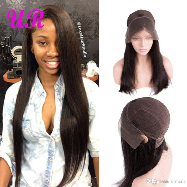 Human Hair Lace Front Wigs 10A raw indian virgin remy human hair 150% Density DHgate 13*4 human hair wig Perruques de cheveux humains