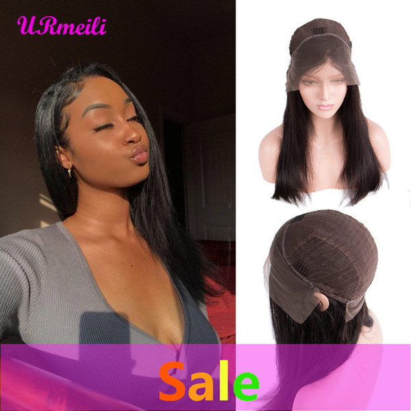 13x4 Straight Lace Front Human Hair Wigs For Black Women Brazilian Straight Virgin Human Remy Hair Cheap Wig 150% Density Lace Front Wigs