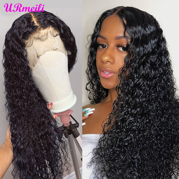 Mongolian Kinky Curly Human Hair Wigs 13*4 Lace Frontal Wig 150% Density 13X4 URmeili HAIR Kinky Curly Lace Front Human Hair Wigs