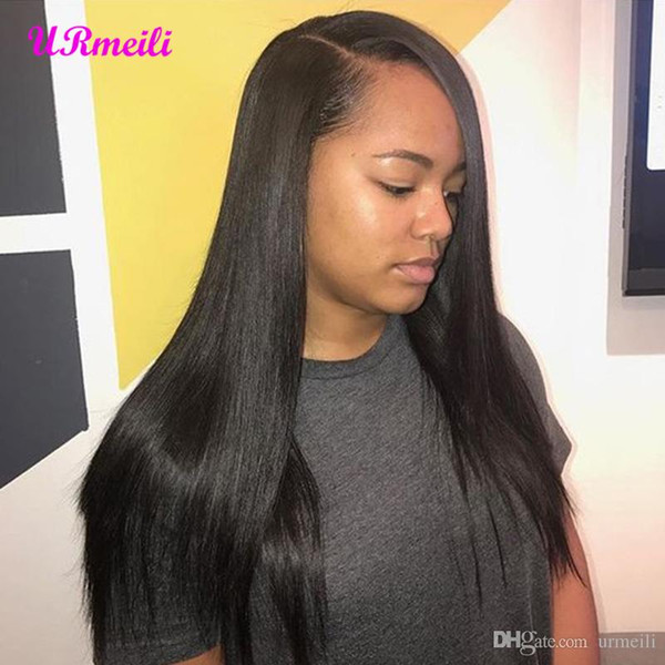 13x4 Lace Frontal Wig Straight Lace Front Human Hair Wigs Pre Plucked With Baby Hair 150% Density DHgate Lace Wigs For Women