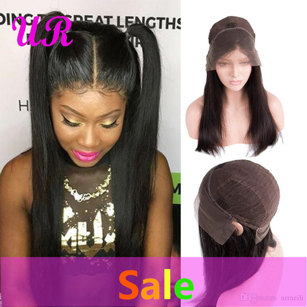 Lace Front Human Hair Wigs For Black Women Brazilian Straight hair Lace Front Wig Pre Plucked With Baby Hair Perruques de cheveux humains