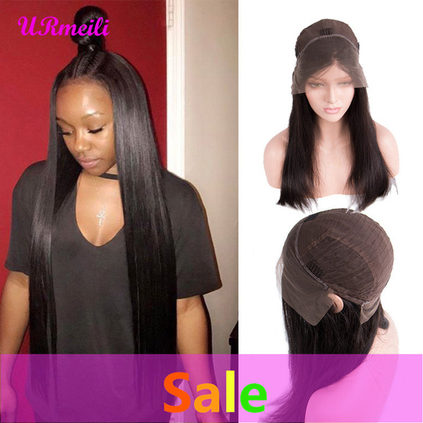 Urmeili Hair Lace Front Human Hair Wigs Malaysian Straight Lace Front Wigs For Black Women Cleap Long Human Lace Front Wigs For Women