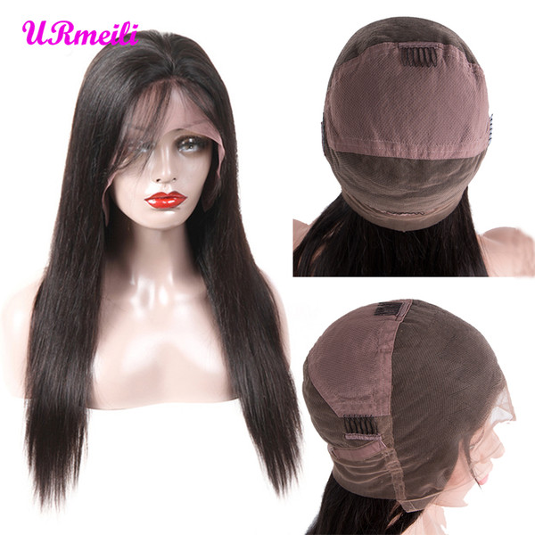 360 Full Lace Human Hair Wigs 150% 210% Density 10a grade brazilian virgin hair full lace wigs for women Perruques de cheveux humains