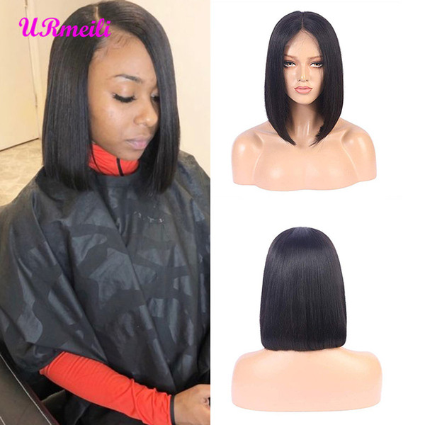 Bob Ombre Wigs for black woman indian remy full lace wig 150% Density human hair lace front wigs alibaba Perruques de cheveux humains