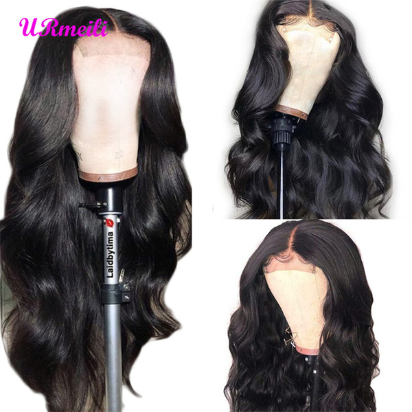 Brazilian Body Wave Human Hair Lace Front Wigs Brazilian Virgin Hair Body Wave Lace Closure Wigs For Black Women Perruque Glueless Lace Wigs