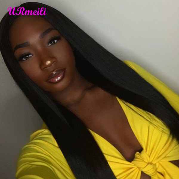 360 Lace Frontal Wig Pre Plucked With Baby Hair Silky Straight Brazilian Virgin Human Hair Lace Wigs For Black Women perruque cheveux humain