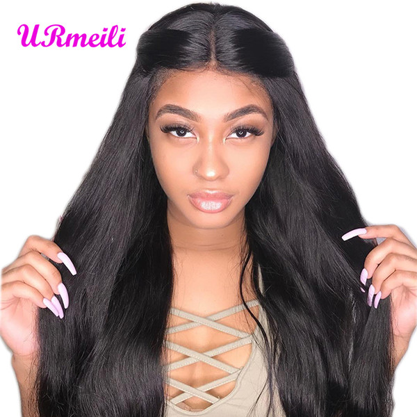 full Lace Front Human Hair Wigs For Black Women 360 Lace Frontal Wig With Baby Hair lacefront wigs Brazilian Human Straight Hair Wigs