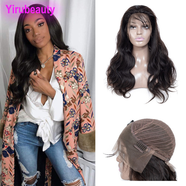 Malaysian Human Hair Lace Front Wig Pre Plucked Body Wave 10-32inch 13X4 Lace Front Wigs Yirubeauty Body Wave Hair Products