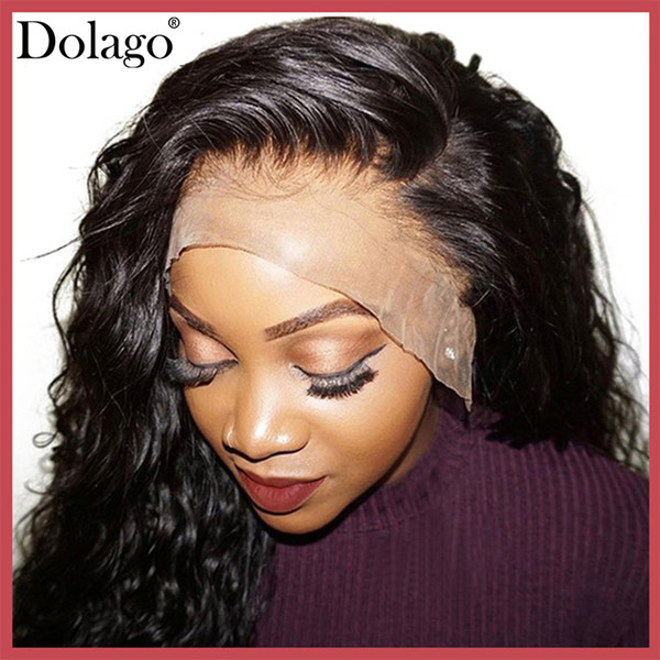 Loose Wave 360 Lace Frontal Wig Pre Plucked With Baby Hair Malaysian Human Hair Wigs For Women Long Wig Dolago Remy