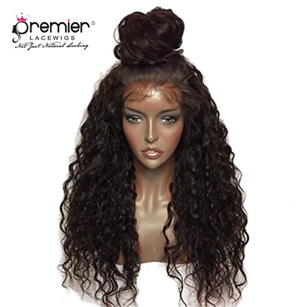 8a Full Lace Human Hair Wigs Pre-plucked Perimeter with BabyHair Brazilian Hairs Curly Wigs Natural Hairline With Babyhair