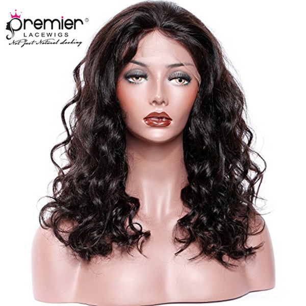 8a Full Lace Human Hair Wigs Pre-plucked Perimeter with BabyHair Brazilian Hairs Wave Wigs Natural Hairline With Babyhair