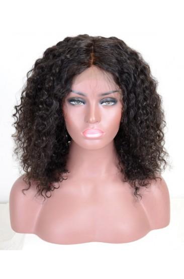 premierwigs Full Lace Human Hair Wigs Pre-plucked Perimeter with Baby Hair Brazilian Hairs Curly Wigs Natural Hairline With Babyhair