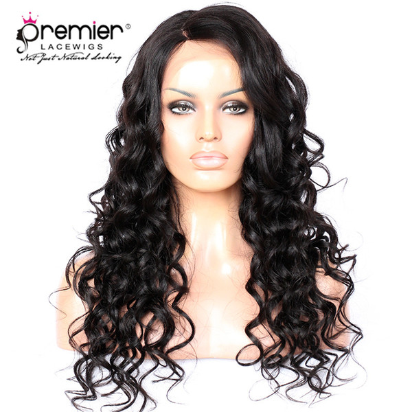 8a Full Lace Human Hair Wigs Pre-plucked Perimeter with BabyHair Brazilian Hairs Naturla WaveWigs Natural Hairline With Babyhair