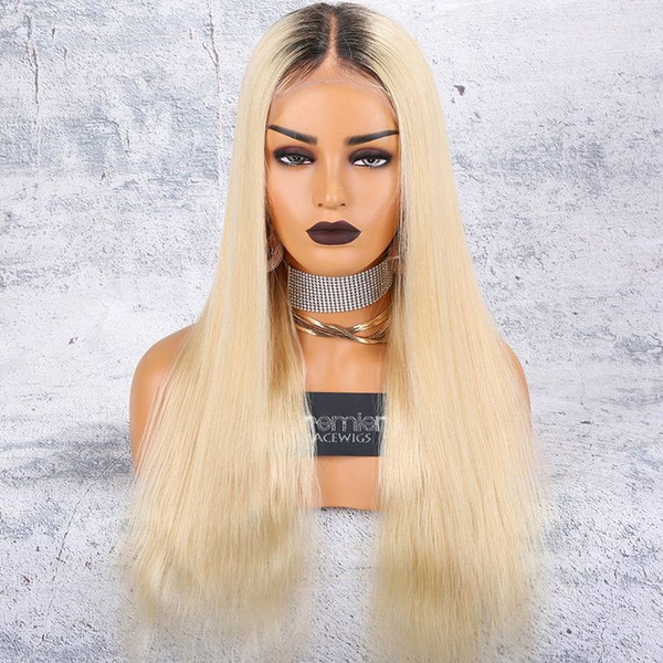 10a Lace Front Wigs Brazilian Virgin Human Hair Wigs 150% Density Natural Straight Human Lace Wigs