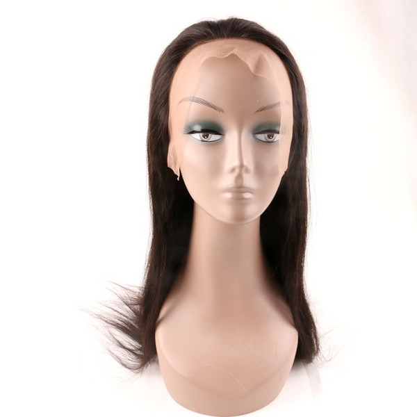 Virgin Brazilian Remy Human Hair Lace Front Wig Pre Plucked Swiss Lace Wig 8-26Inch For Women Fashion