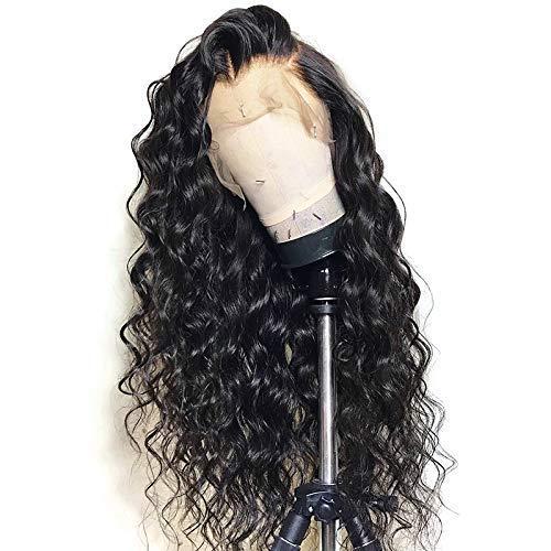 Water Wave 13X6 Lace Front Human Hair Wigs for Black Women Deep 360 Lace Frontal Wig Pre Plucked with Baby Hair 150%density Wig