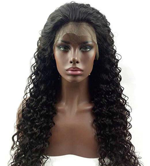 150% density 360 lace wig pre plucked deep wave 360 lace frontal wig for black women glueless deep wave wigs