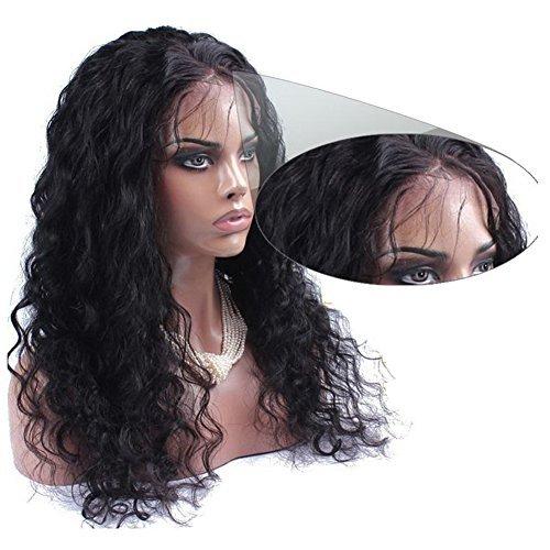 Pre plucked 360 lace wig 130%density loose curl braziian hair 360 lace frontal with cap with natural hairline 360 lace wig