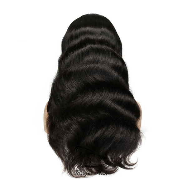 Wholesale 20-26inch Full Lace Human Hair Wigs For Women natural color Body Wave Brazilian Lace Frontal Wigs With Baby Hair Natural Hairline