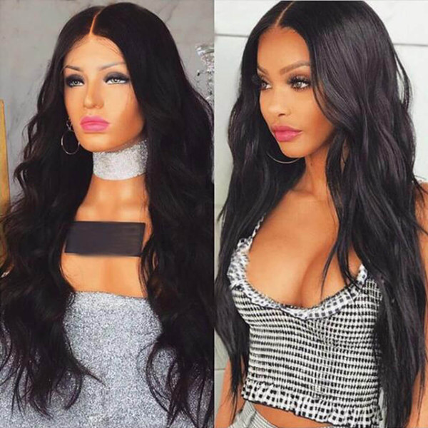 Lace Front human hair Wigs 150% Density Water Wave with Baby Hair Full Lace Wigs Natural Hairline Pre Plucked QTFN