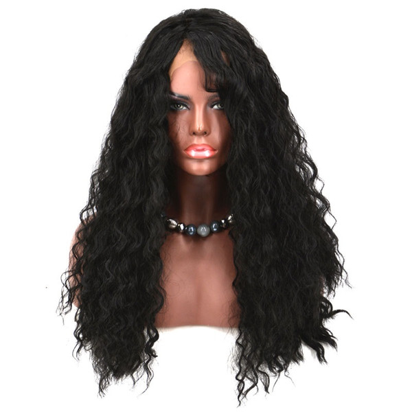 Lace Front Wigs Brazilian Water Wave 150%Density with Baby Hair Bleach Knots Unprocessed for black woman Natural Hairline of Qtfn