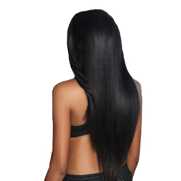 Pre Plucked Full Lace Human Hair Wigs With Baby Hair Glueless Full Lace Wigs For Women Brazilian Straight Wigs Non Remy